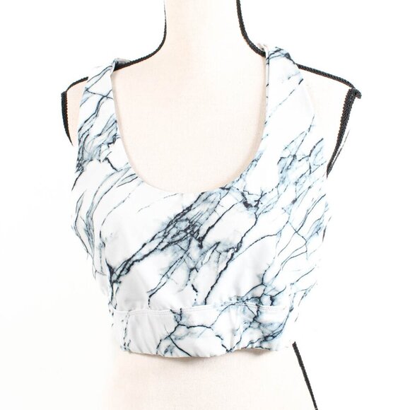 JustFab Active Sports Bra - Marble Swirl -XL - Picture 1 of 8